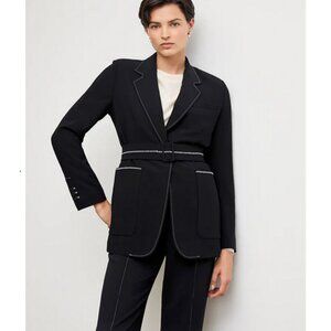 MM LaFleur The Athena Blazer Sample - Everyday Crepe w/Topstitch - Size 4 - NWOT